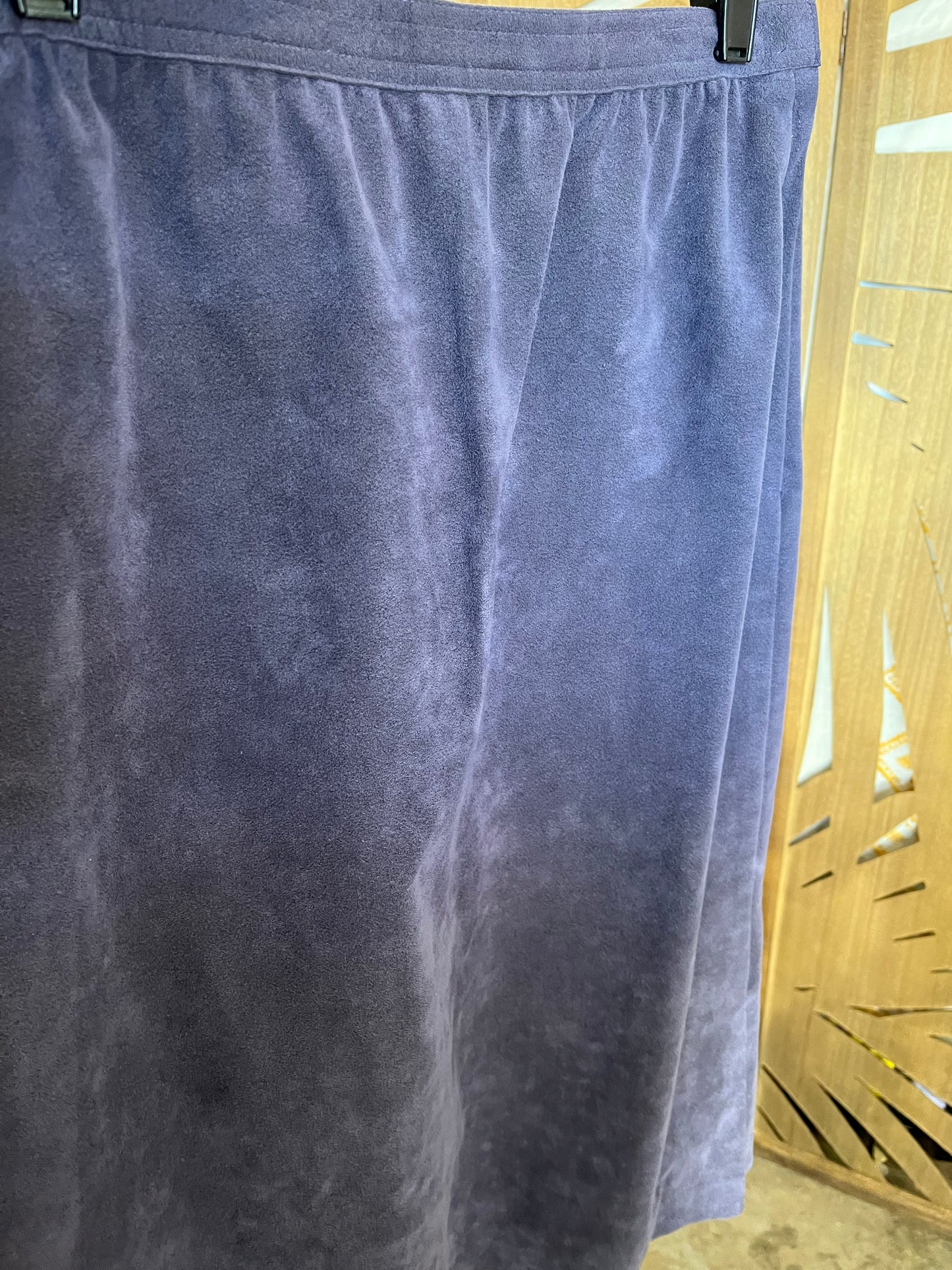 Suede Skirt