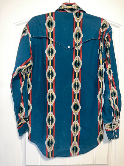 Teal Aztec