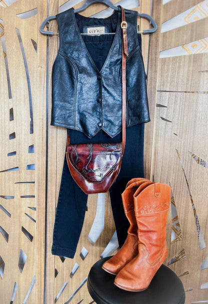 Leather Vest