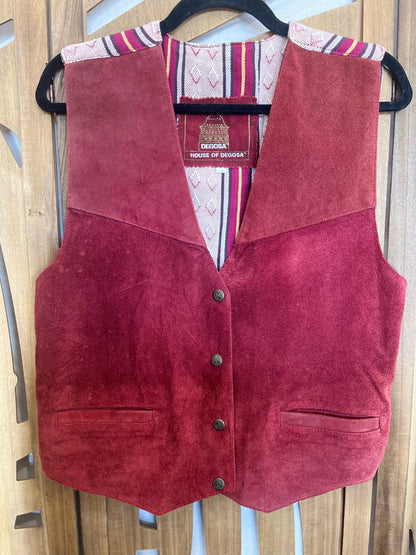 Suede Vest