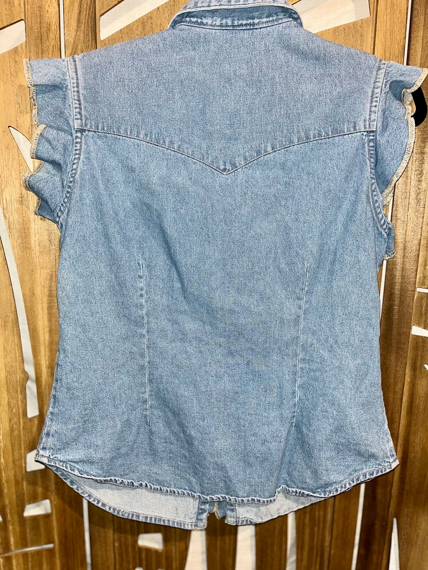 Denim Ruffle