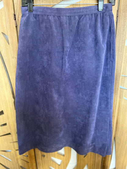 Suede Skirt