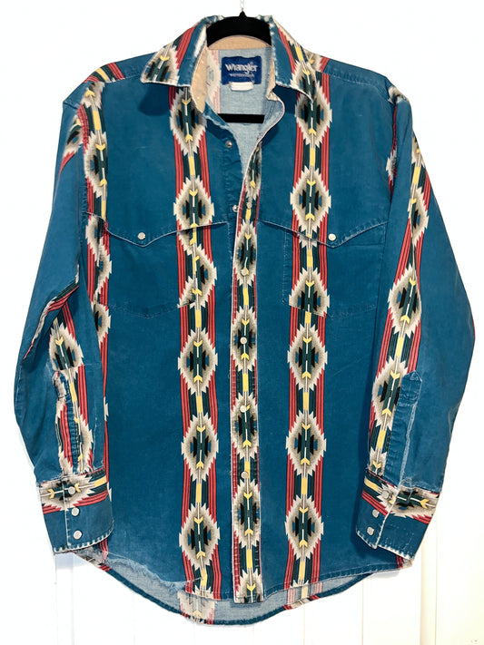 Teal Aztec
