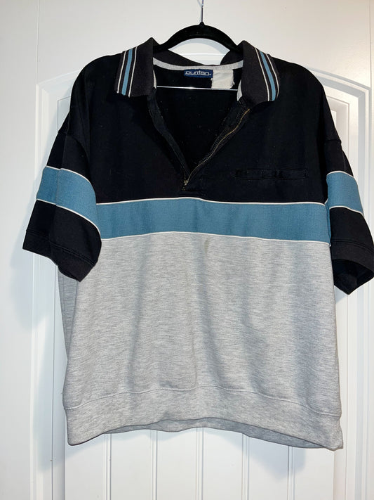 Black and Teal